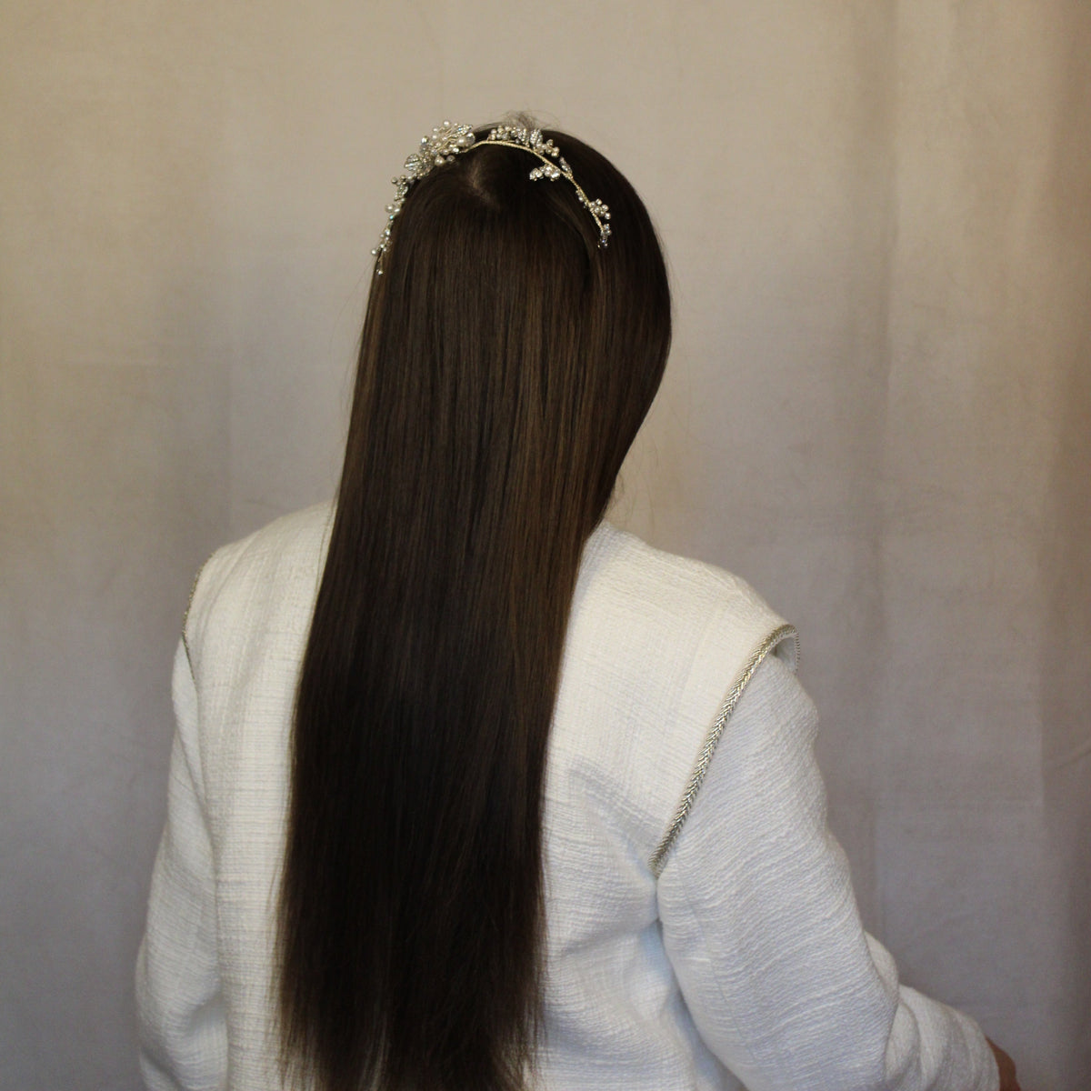 Diamanté & Pearl Headpiece