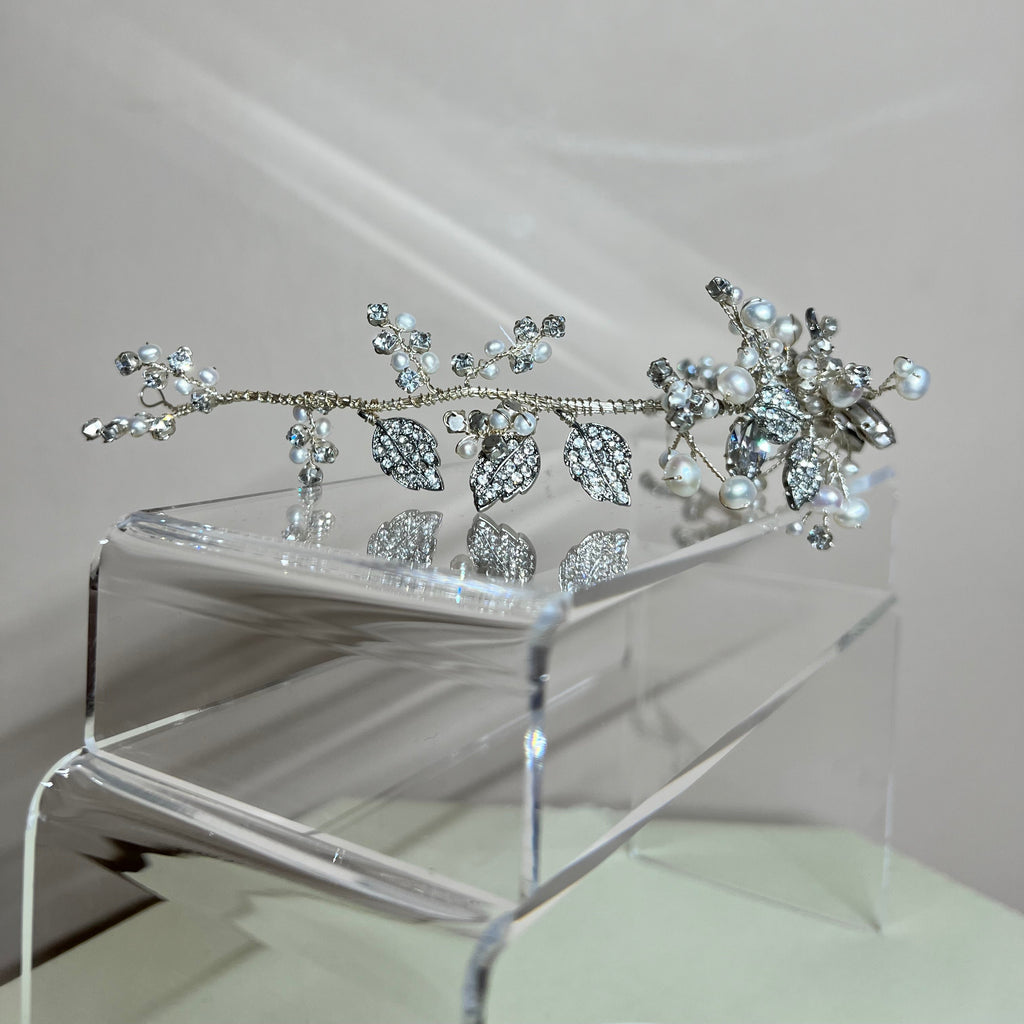 Diamanté & Pearl Headpiece