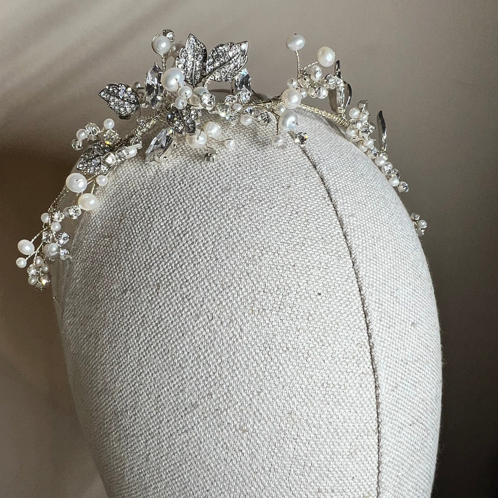 Diamanté & Pearl Headpiece