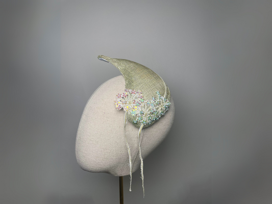 Mint pixie Fascinator